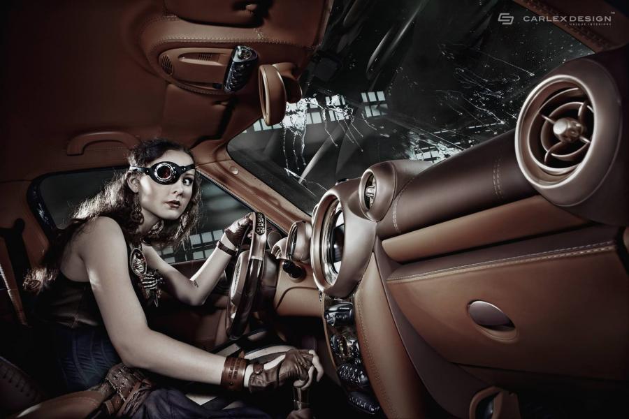 Интерьер Mini Cooper Countryman by Carlex Design 2019 года  (фото 11 из 14)